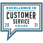 Excellence in Customer Service 2021 Silver 2021 Stevie Winner