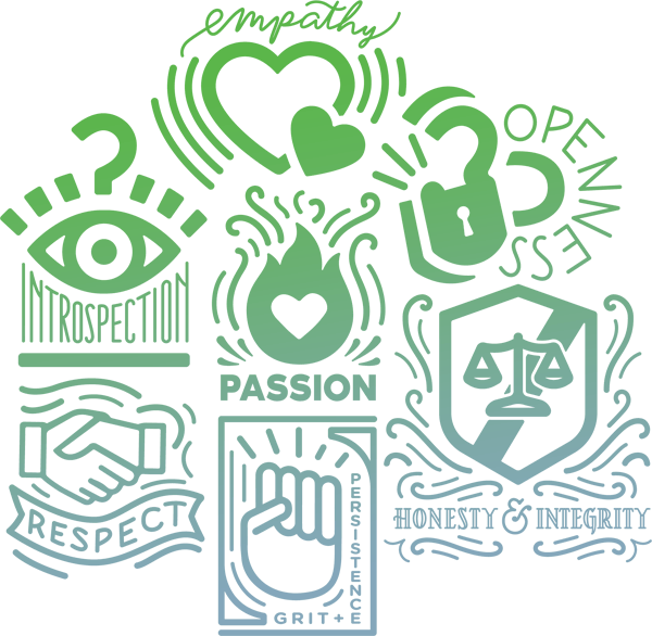Core Values Illustration