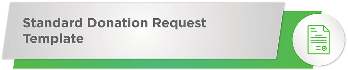 Donation Request Form 18 Program Specific Fundraising Letter