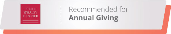 Bentz Whaley Flessner is our recommended fundraising consulting firm for annual giving.