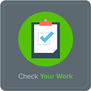 Check Your Work