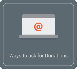Learn how to ask for donations in your emails.