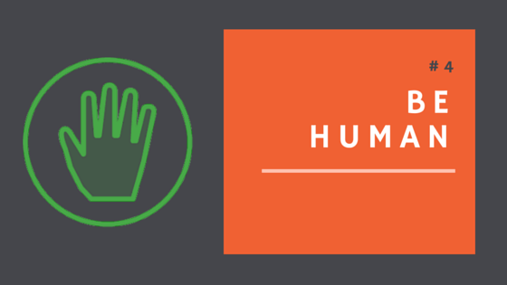 Be human during your donation campaign