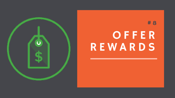 Offer rewards to your donation campaign's donors