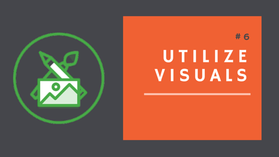 Utilize visuals during your annual campaign