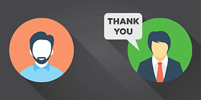 The second step to donor stewardship is thanking a donor.