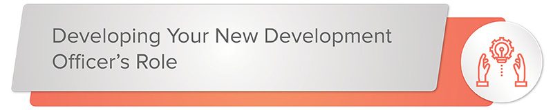 Tailor your new development director role by working with your new hire.