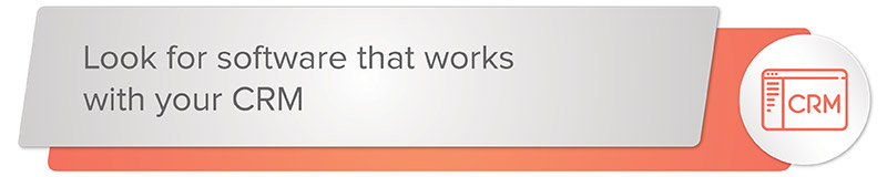 To get the most holistic event management experience, find event management software that can integrate with your CRM or donor database.