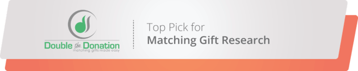 Double the Donation aids matching gift programs with matching gift tools.