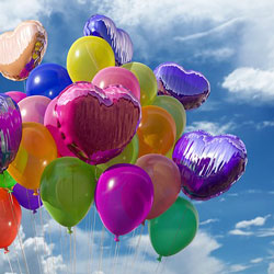 A favorite quick fundraising idea is a balloon raffle.