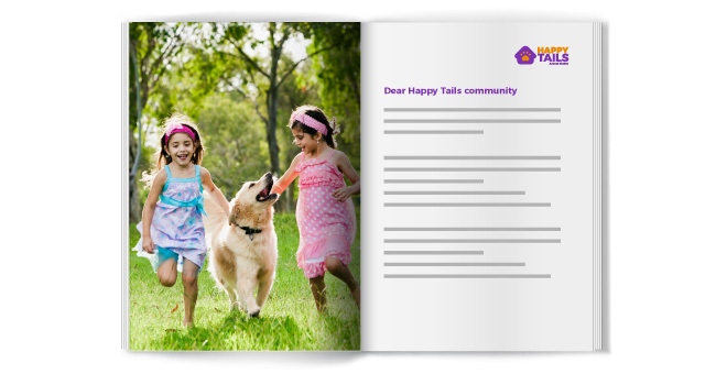 Use a letter to keep readers interested in your nonprofit annual report