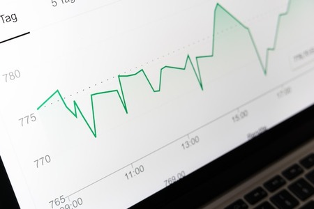 line graph for a nonprofit annual report