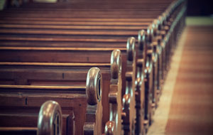 A pew with a view will be a creative auction item idea for churches.