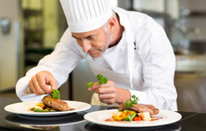 Have a holiday dinner with a chef as an auction item idea.