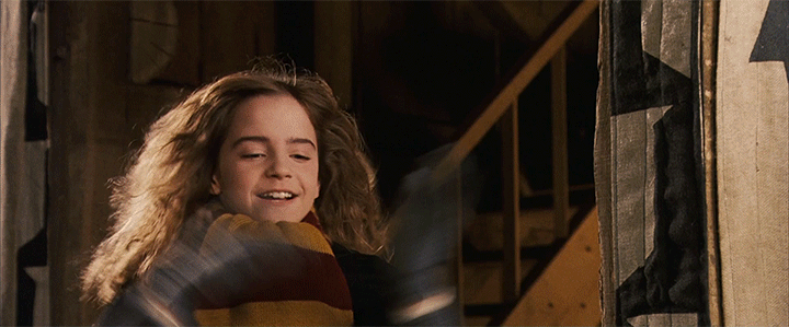 hermione granger cheering