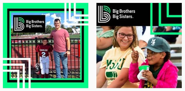 Big Brothers Big Sisters (BBBS) images of mentors with kids
