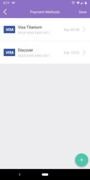 Payment Methods