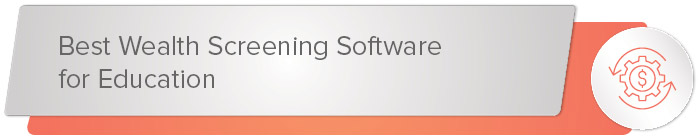 Check out this top Wealth screening software for education.