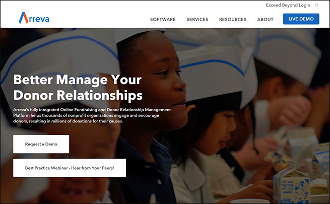 Check out MatchMaker, an Arreva software, for fundraising software for education.