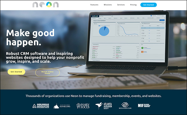 Check out Neon to learn more about this fundraising software for education.