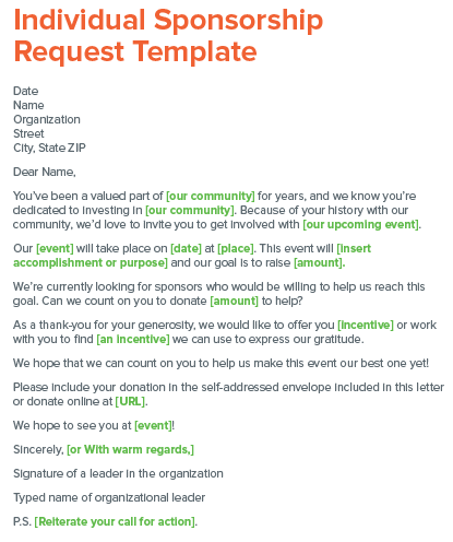 Sample Letter Asking For Money from www.qgiv.com