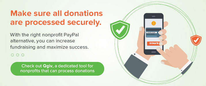 Try Qgiv's demo to learn how this PayPal alternative can help you.