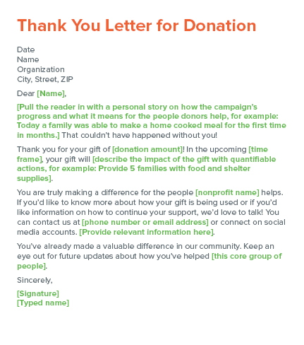 Donation Letters How To Write Them 3 Templates