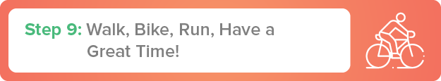 The best part about hosting a walkathon, bikeathon, or runathon, is having a great time.