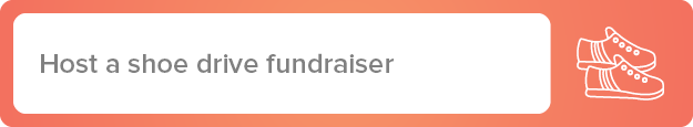 A shoe drive fundraiser is a smart fundraising idea for schools.