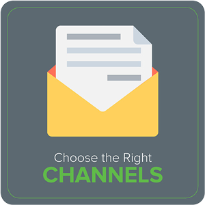 Choose the Right Channels when sending donor thank you letters.