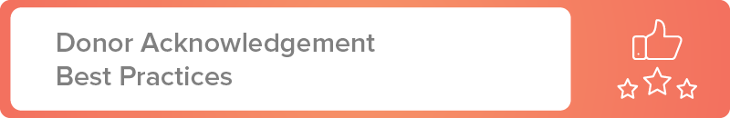 These are some top donor thank you letter best practices.