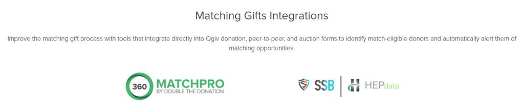 Matching gifts integrations make it easier for donors to apply for gift matches, but it also makes it easy for fundraisers to see who works for match-eligible companies. It's a win-win!