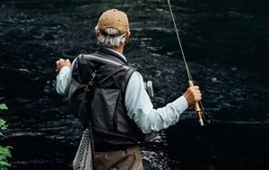Man fishing