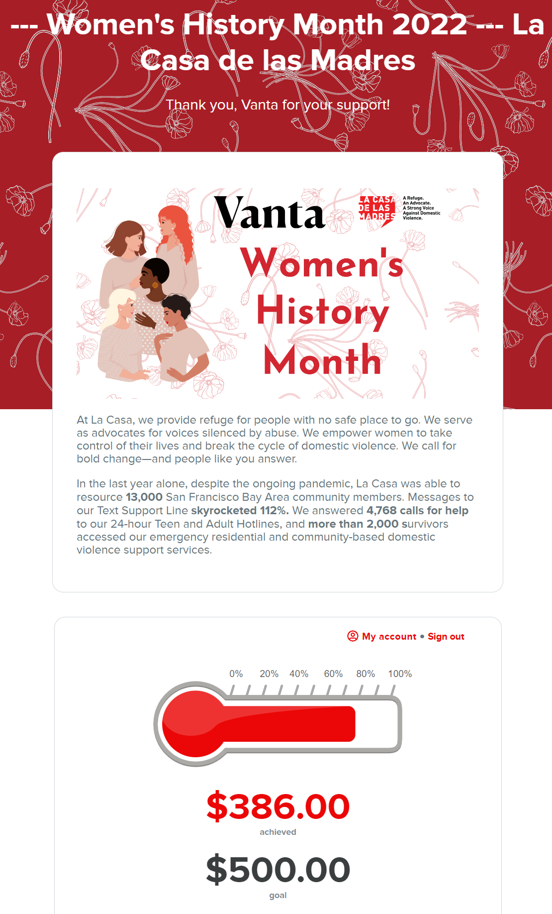 Client Spotlight: La Casa de las Madres - Fundraising Blog for ...