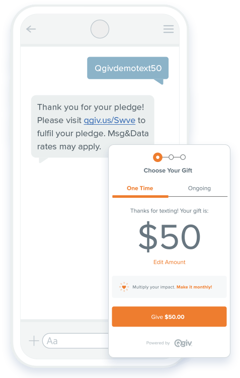 PSG Donors - Text Giving: How to give a Text-To-Give donation – ParishSoft