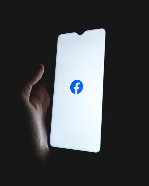 Facebook loading on a phone for facebook ads for nonrprofits